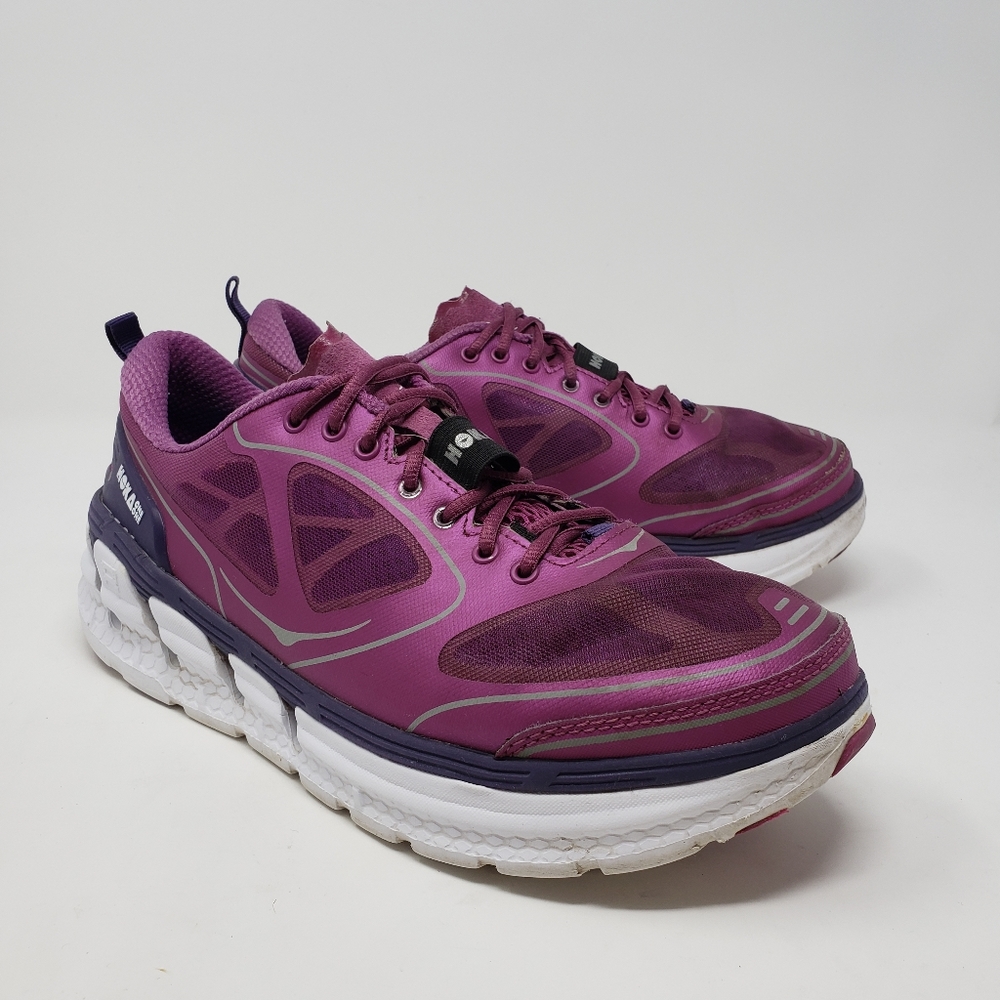HOKA One One Women's Purple Conquest Road Running Shoes Size 9